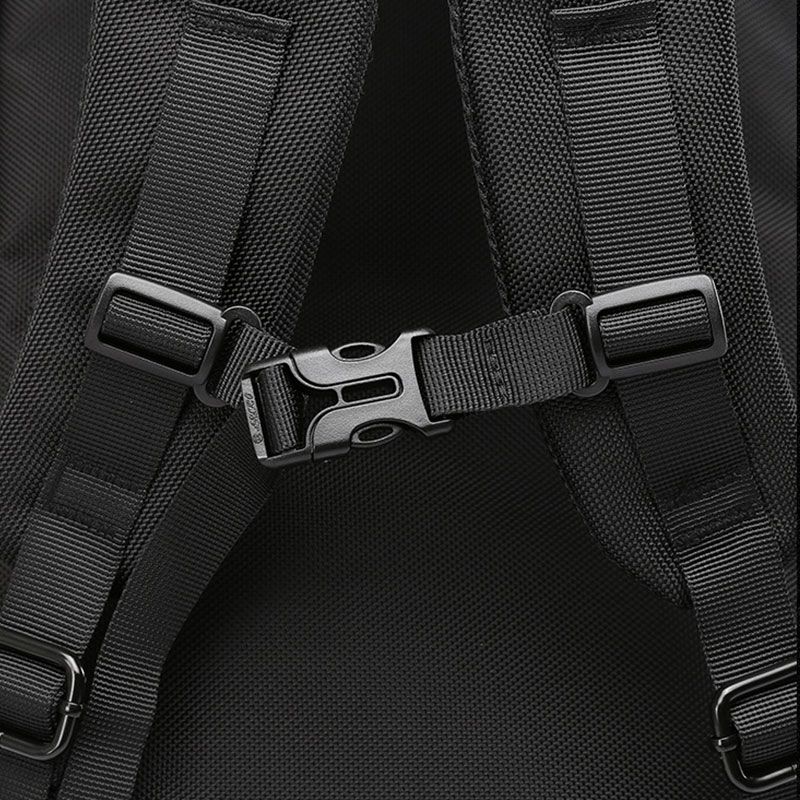 Спортивная / дорожная сумка с отделом для обуви модель 132-1 (Черная)