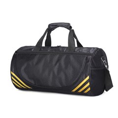 Спортивна сумка модель 1-1 (Чорна/Золото)