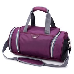 Спортивна сумка з відділом для взуття модель 19-1 (Фіолетова)