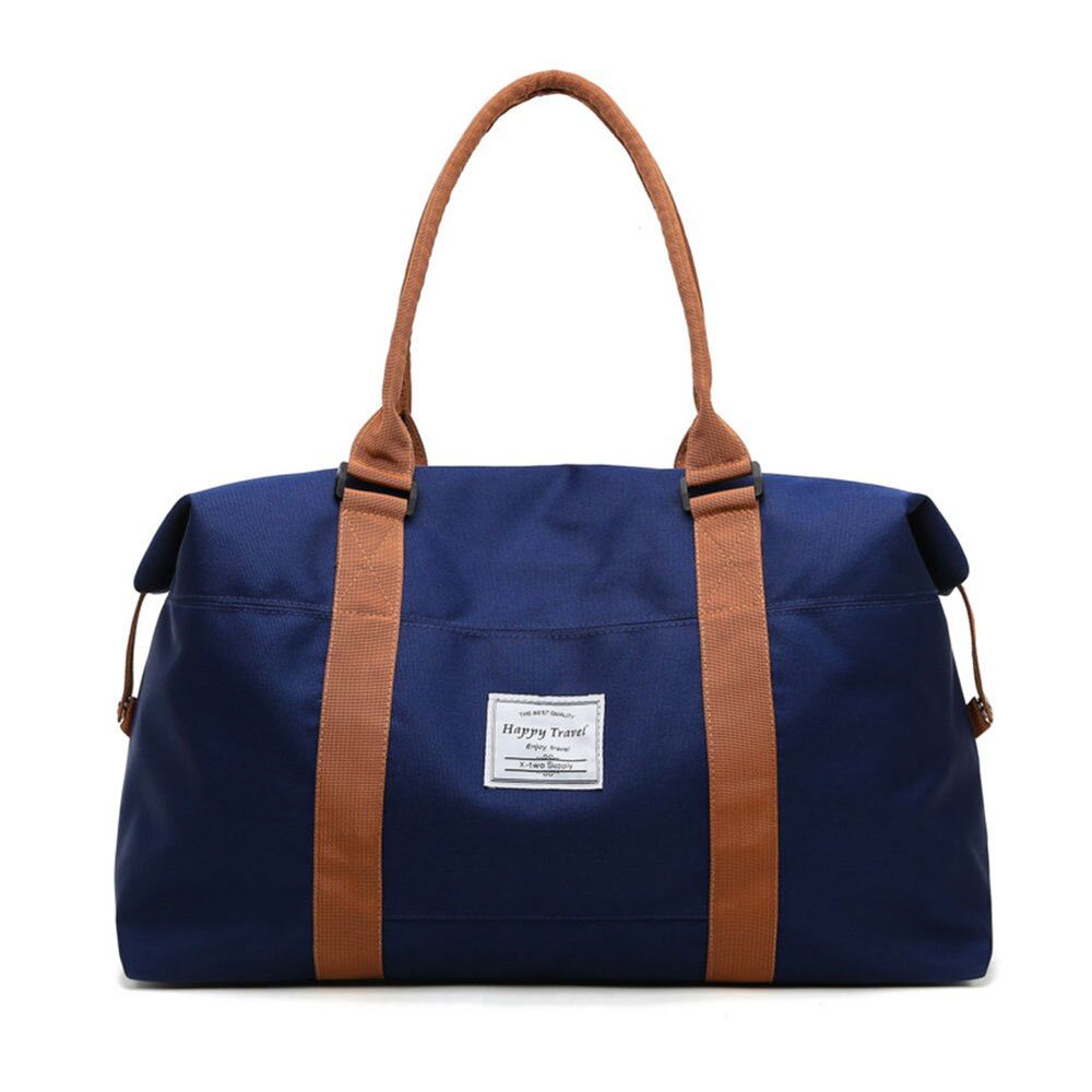 Спортивная / дорожная сумка женская модель 114-2 (Синяя-средняя)