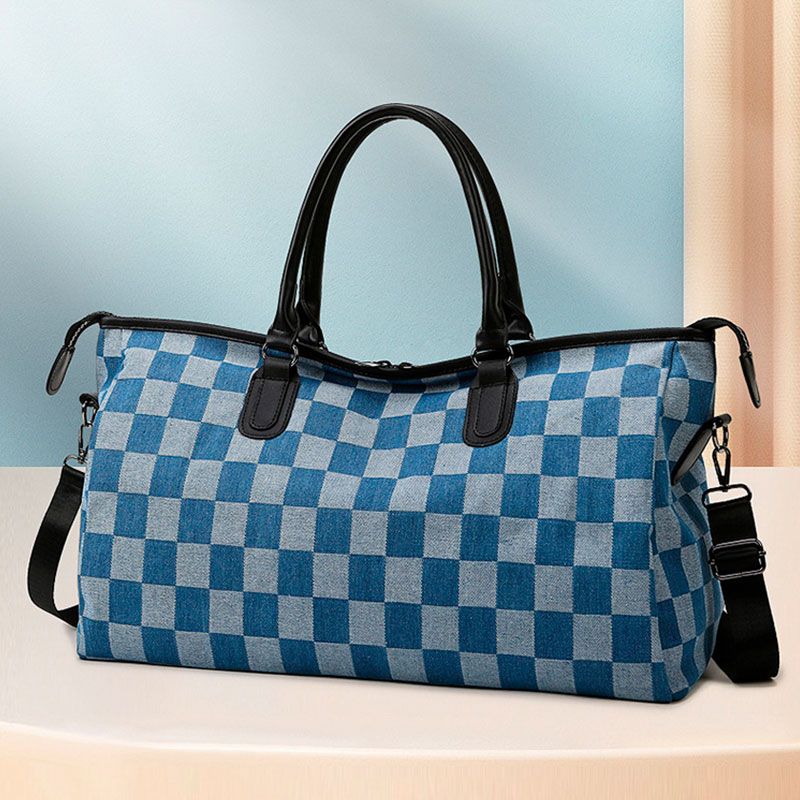 Дорожная сумка женская модель 202-1 (Синяя)