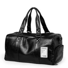 Спортивная / дорожная сумка модель 5-2 (Большая - черная)