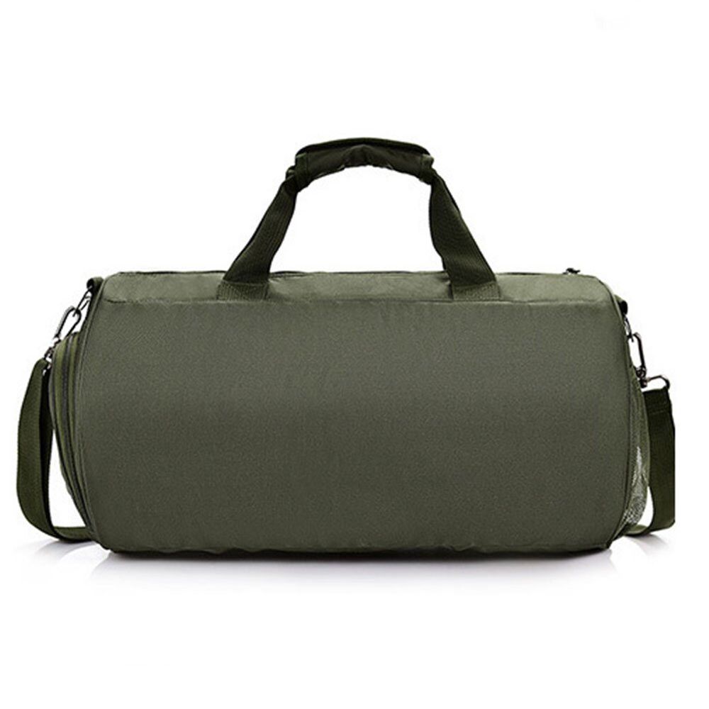 Спортивная / дорожная сумка с отделом для обуви модель 13-5 (Зеленая)