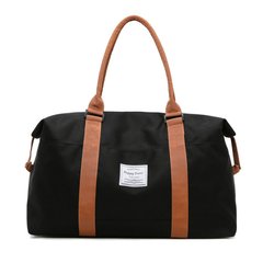 Спортивна / дорожня сумка жіноча модель 114-5 (Чорна - велика)