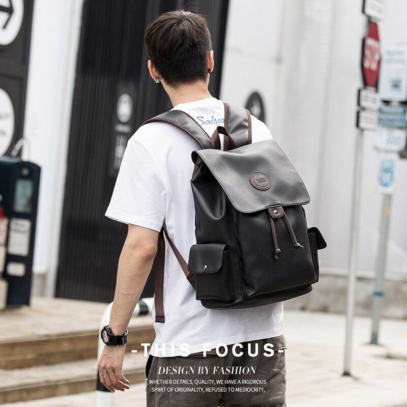 Рюкзак городской мужской модель 302-1 (Черный)