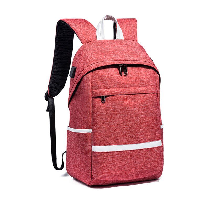 Рюкзак міський чоловічий/жіночий модель 66-4 (Червоний)