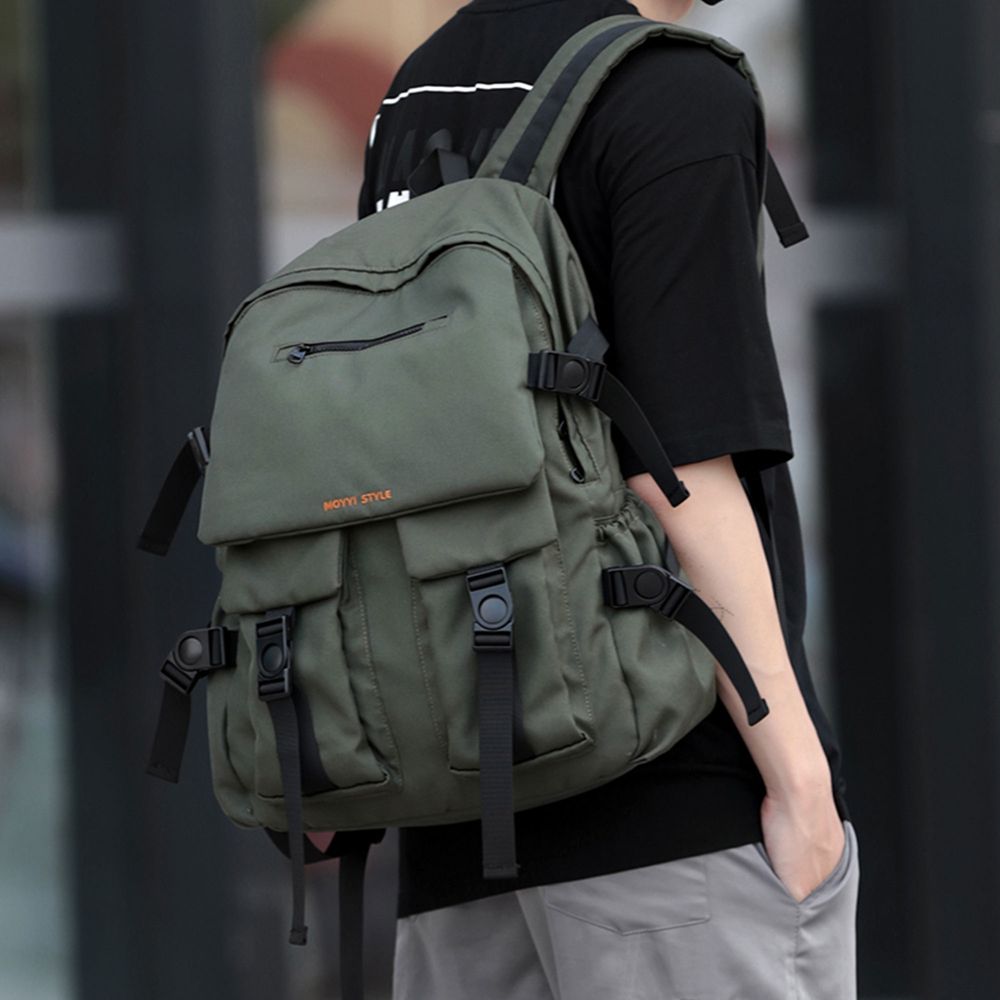 Рюкзак міський чоловічий / жіночий модель 330-1 (Зелений)
