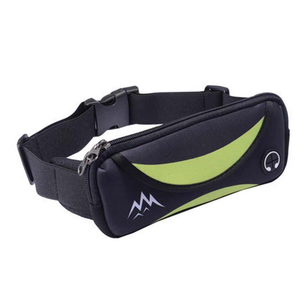 Спортивна сумка-пояс для бігу для телефону модель 23-4 (Зелена)