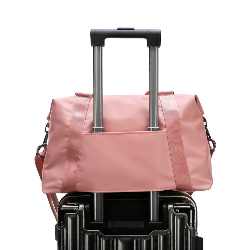 Спортивная / дорожная сумка модель 122-1 (Розовая)