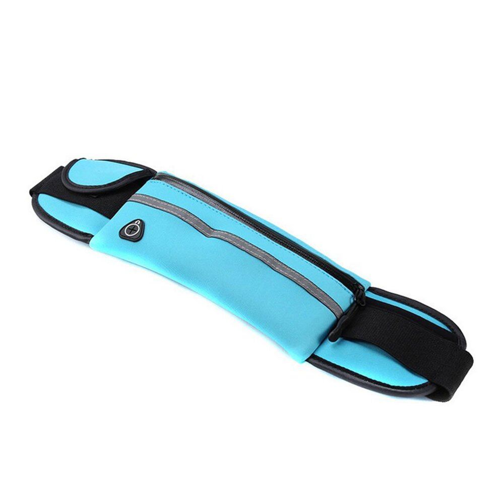 Спортивна сумка-пояс для бігу для телефона модель 102-5 (Блакитна)