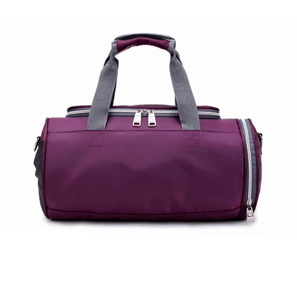 Спортивная сумка с отделом для обуви модель 19-1 (Фиолетовая)
