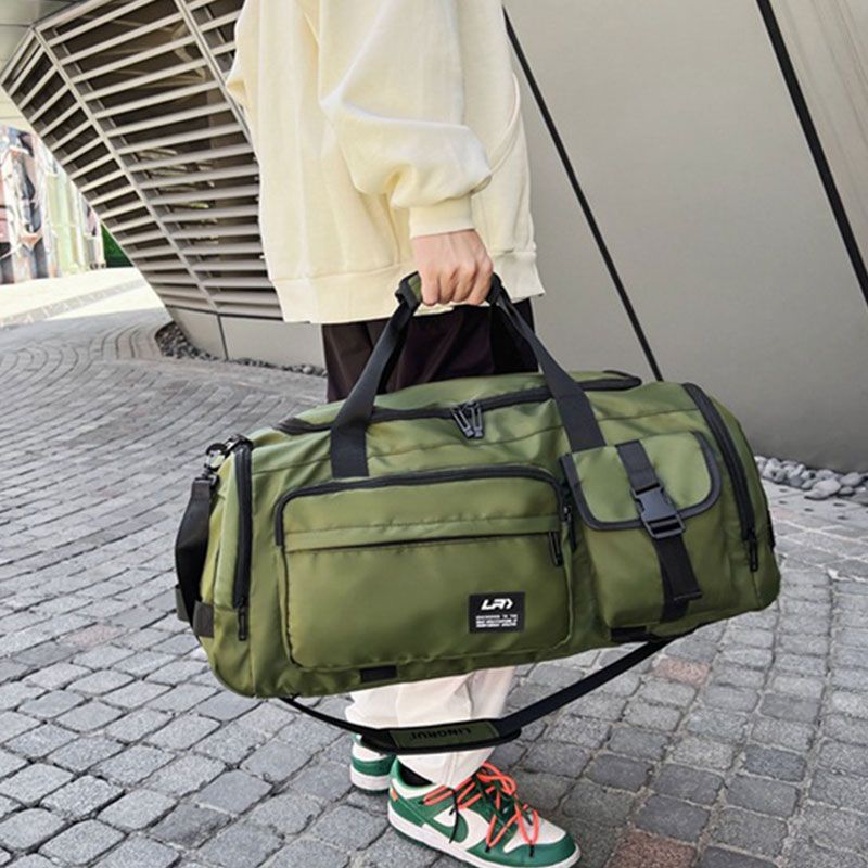 Спортивная / дорожная сумка модель 404-2 (Зеленый)