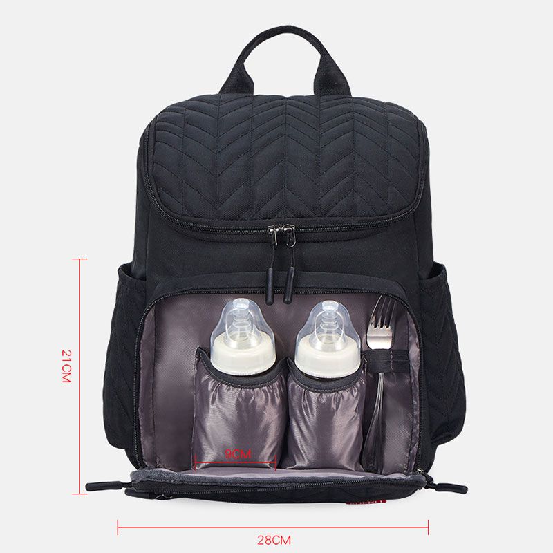 Рюкзак для мамы модель 136-1 (Черный)