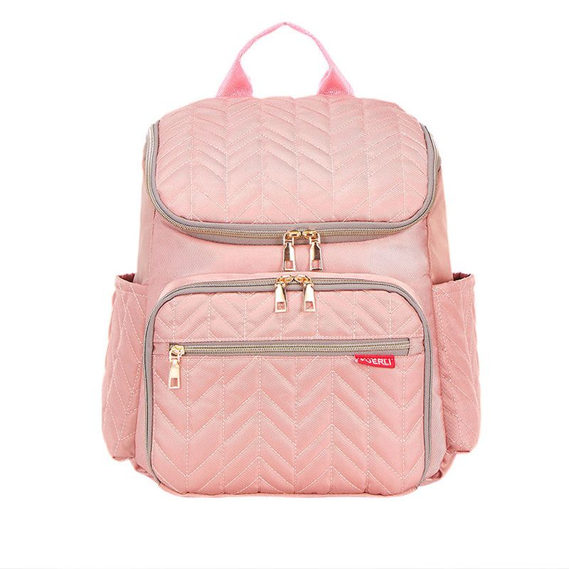 Рюкзак для мами модель 136-2 (Рожевий)